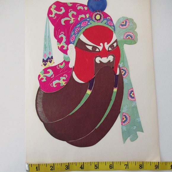 Chinese cutout paper mask - Picture 3 of 5